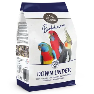 Birdelicious Down Under Grote parkiet 800g - Deli nature - afbeelding 1