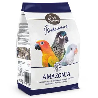 Birdelicious Grote Parkieten Amazonia 800g - Deli nature - afbeelding 1