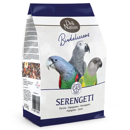 Birdelicious Papegaaien Serengeti 750g - Deli nature - afbeelding 1