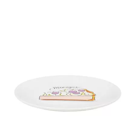 Blond Amsterdam Cake Plate Meringue 18cm - Even Bijkletsen
