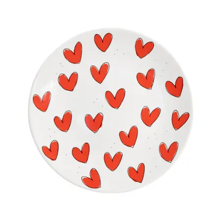 Blond Amsterdam Love: Bord 22cm Hearts - afbeelding 1