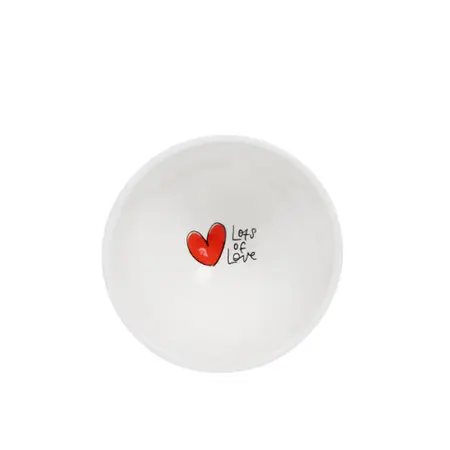 Blond Amsterdam Love: Bowl On Foot 13cm Hearts - afbeelding 2