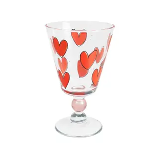 Blond Amsterdam Love: Wine Glass Hearts