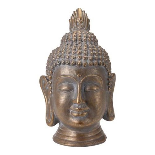 overtuigen Begunstigde Inloggegevens Boeddha Hoofd - tuinbeeld - brons 41 x 25 cm