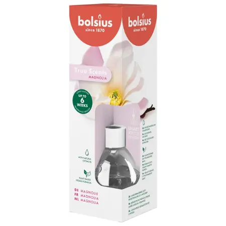 Bolsius Geurstokjes True Scents Magnolia - 60ml