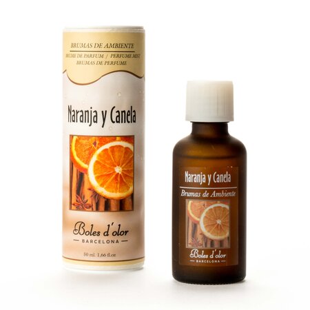 Boles d'olor - geurolie - Naranja y Canela (sinaasappel en kaneel) - Brumas de ambiente 50 ml