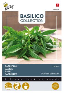 Buzzy® zaden - Basilicum Lemon - afbeelding 1