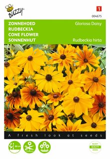 Buzzy® zaden - Rudbeckia, Zonnehoed Gloriosa Daisy - afbeelding 1