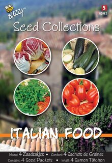 Buzzy® zaden - Seeds Collection Italian Food (4in1) - afbeelding 1