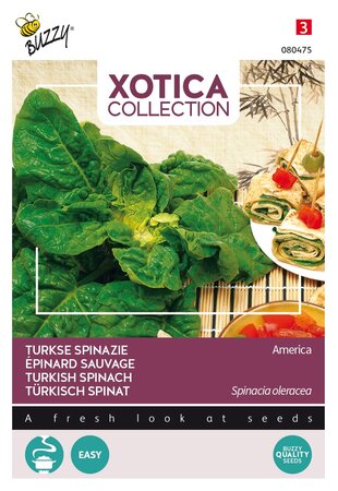 Buzzy® zaden - Xotica Turkse Spinazie (wilde) - afbeelding 1