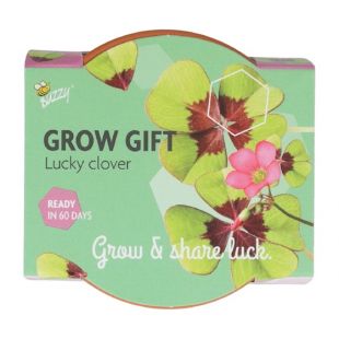 Buzzy® zaden - Grow Gifts Klavertje vier - afbeelding 2