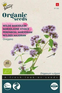 Buzzy® zaden - Organic Wilde Marjolein - Oregano (BIO)