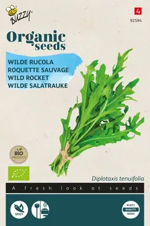 Buzzy® zaden - Organic Wilde Rucola (BIO)