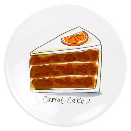 Cake Plate 18 cm - Carrot Cake