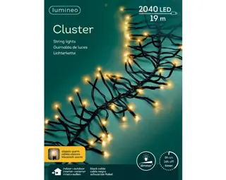 Clusterverlichting - 2040 lampjes - Klassiek warm