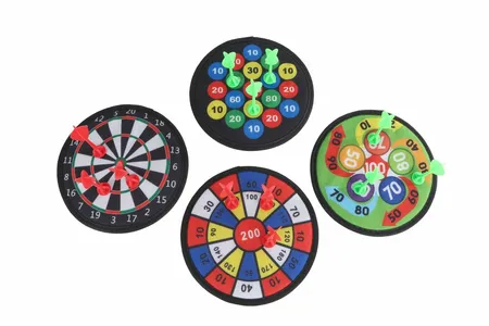 Dartboard Klittenband ⌀19,5cm (assorti)