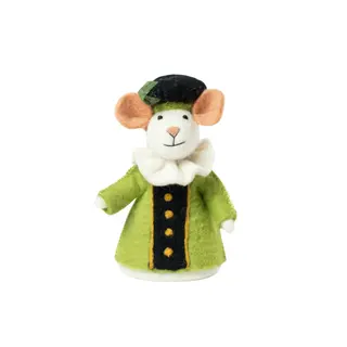 Decoratie Muis Pietermuis - Groen - afbeelding 1