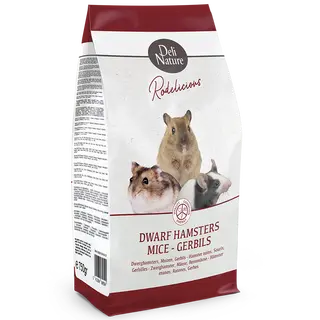 Deli Nature - Dwerghamsters, Muizen & Gerbils Rodelicious 750g - afbeelding 1