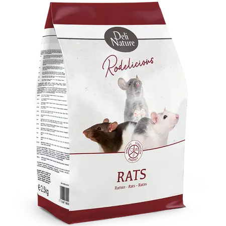 Deli Nature - Ratten Rodelicious 2,5kg - afbeelding 1