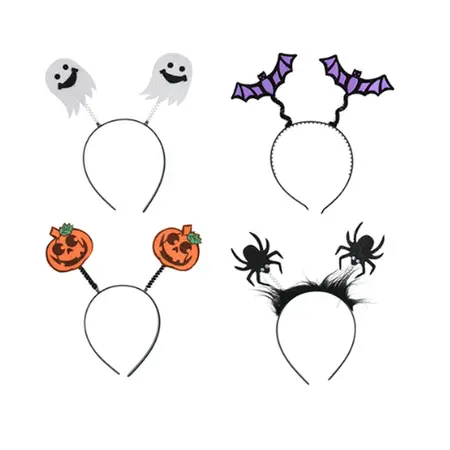 Diadeem Halloween Spook/Spin/Vleermuis/Pompoen