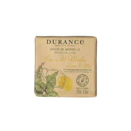 Durance - Marseille Zeep Lemon & Mint 100g - afbeelding 1