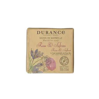 Durance - Marseille Zeep Rose & Saffron 100g - afbeelding 1