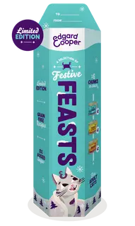 Edgard & Cooper Feestelijk Kat Adult Chunks Multipack 6x85gr - afbeelding 1