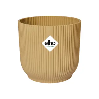 Elho - Pot Vibes Fold D14 cm - Botergeel - afbeelding 2