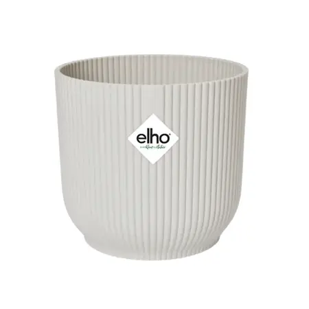 Elho - Pot Vibes Fold D16cm - Zijdewit - afbeelding 2