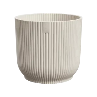 Elho - Pot Vibes Fold D25 cm - Linnen Wit