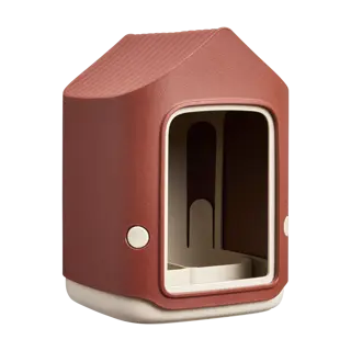 Elho Voedersilo Cosy 18cm Toscaans Rood