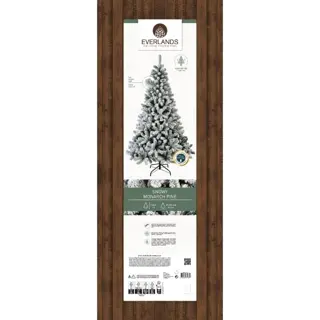 Everlands Snowy Monarch Pine H180cm Groen/Wit - afbeelding 5