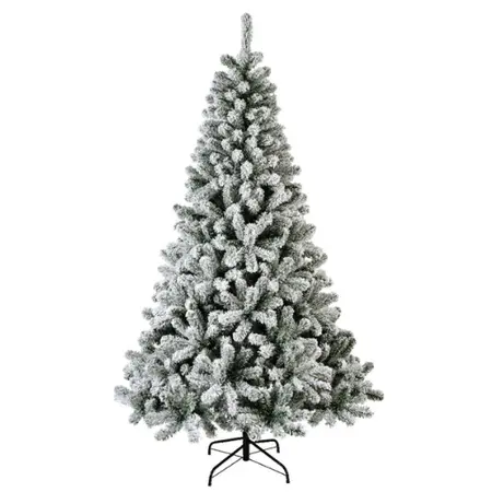 Everlands Snowy Monarch Pine H210cm Groen/Wit