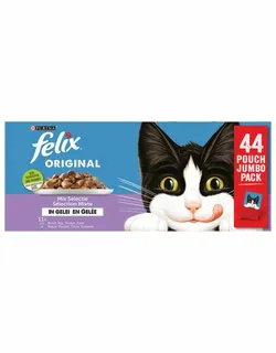 Felix Multibox Original Mix Selectie In Gelei - Kattenvoer - 44x85g - afbeelding 2