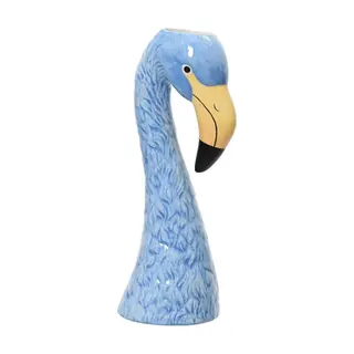 Flamingo Vaas Blauw H35,5 cm