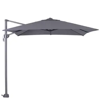 Garden Impressions Hawaii Zweefparasol Vierkant Dark Grey 250x250cm