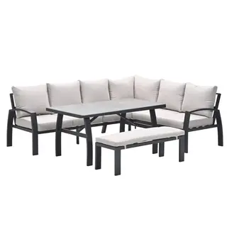Garden Impressions Vasano Lounge Dining Set - 4-delige Hoekset Rechts