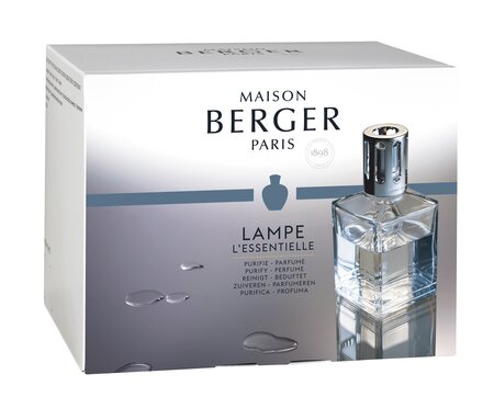 Giftset Lampe Berger Essentielle Carrée  - incl. Air Pur lont + 2x250ml wisselende geur - afbeelding 4