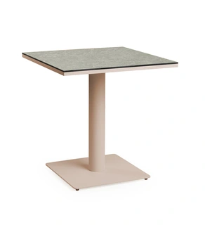 TIERRA OUTDOOR Granita Dining Table Trespa Ophira Champagne