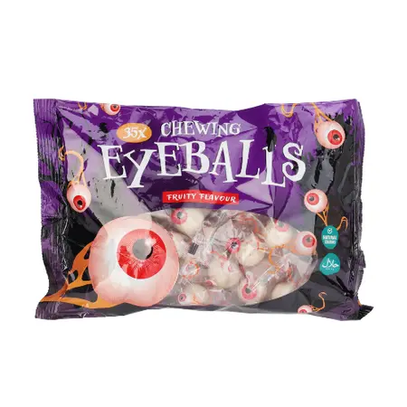 Halloween Chewing Eyeballs 35stuks