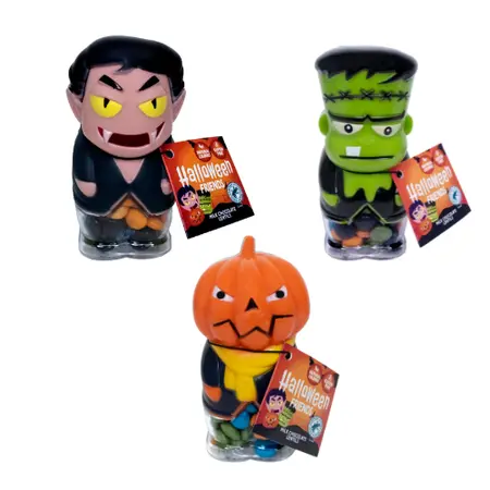 Halloween Figuur gevuld met Smarties (assorti) - afbeelding 1