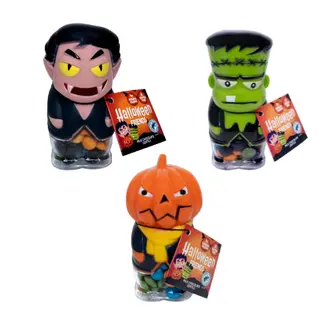 Halloween Figuur gevuld met Smarties (assorti) - afbeelding 1