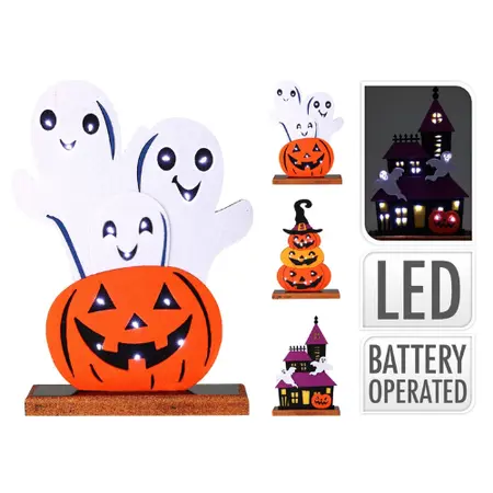 Halloween Figuur Met Led 32cm (assorti)