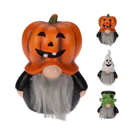 Halloween Gnome Met Led (assorti)