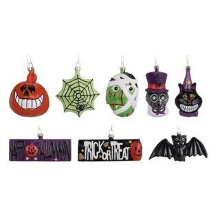 Halloween Hangdeco 9cm (assorti) - afbeelding 1