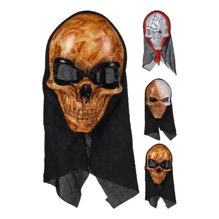 Halloween Masker Met Doek (assorti) - afbeelding 1