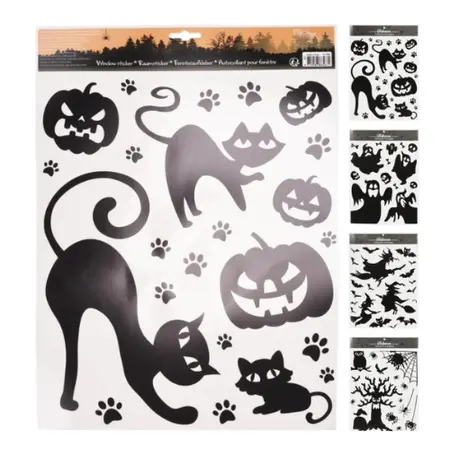 Halloween Raamsticker 30x42cm