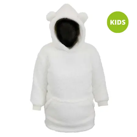 Hoodie Pippa Kids - Dove White