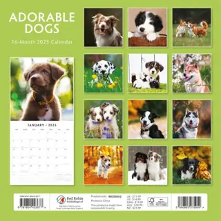 Kalender 2025 - Adorable Dogs - afbeelding 2