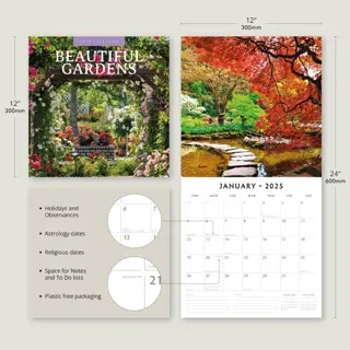 Kalender 2025 - Beautiful Gardens - afbeelding 5